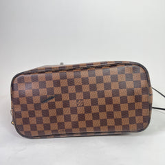 Louis Vuitton Damier Ebene Neverfull MM Toe Bag