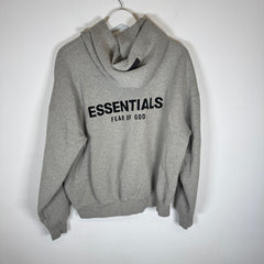 Essentials Grey Hoodie Size M