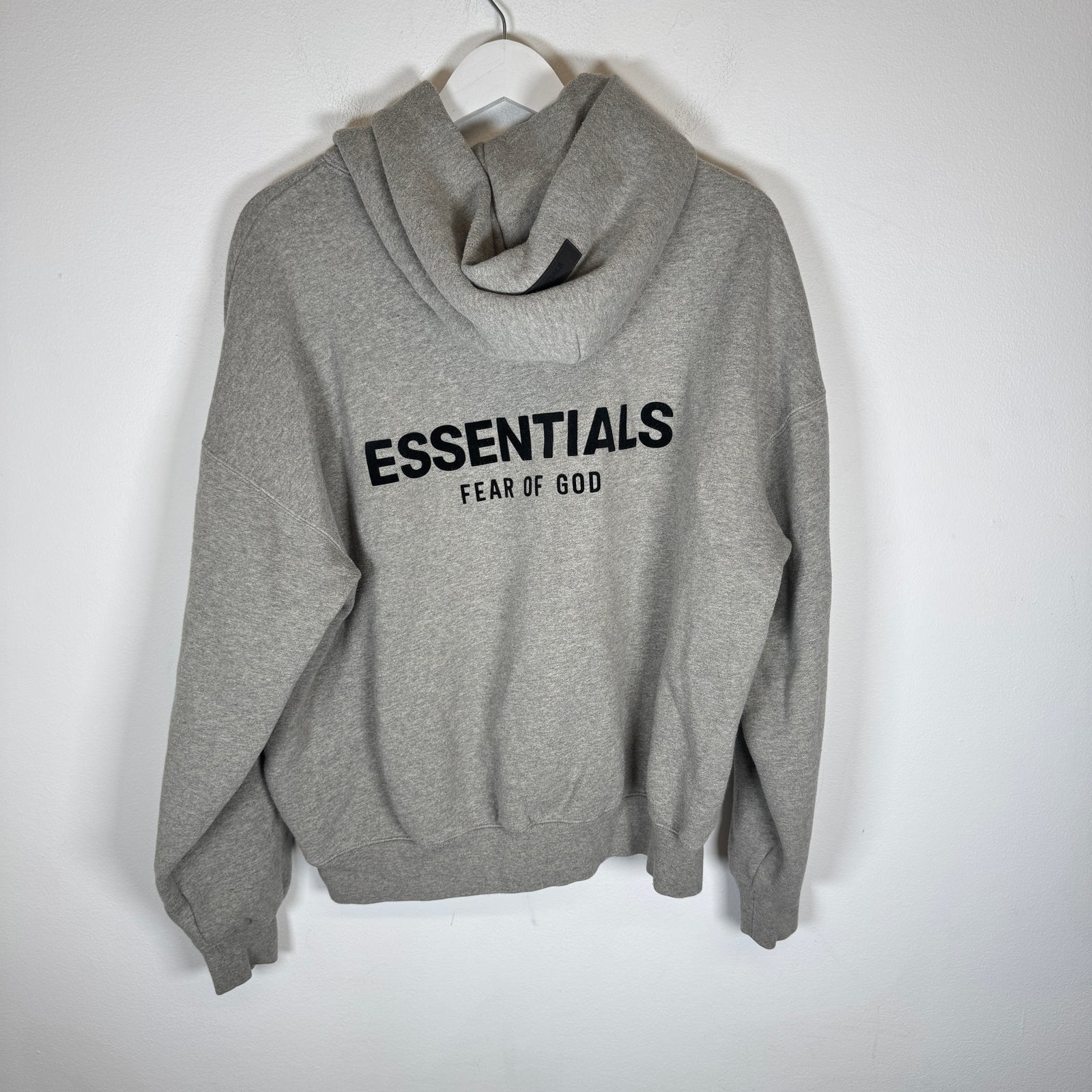 Essentials Grey Hoodie Size M