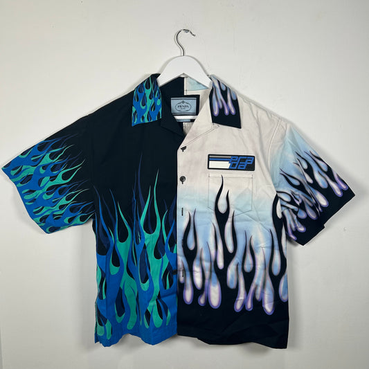 Prada Blue Flame Half Match Size XXL
