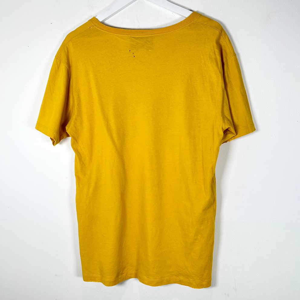 Gucci Yellow Graphic T-Shirt Size M