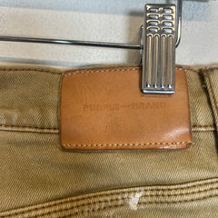 Purple Brand Tan Paint Splatter Jeans Size 36