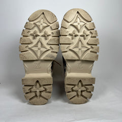 Louis Vuitton Canvas Baroque Ranger Boot Size LV 8