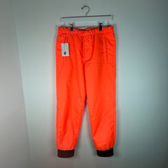 Prada Orange Nylon Sweatpant Size S