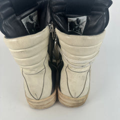 Rick Owens Metallic Geobasket Size 45
