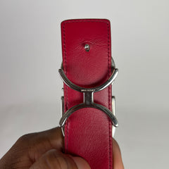 Dior CD Oblique Galaxy Reversible Belt