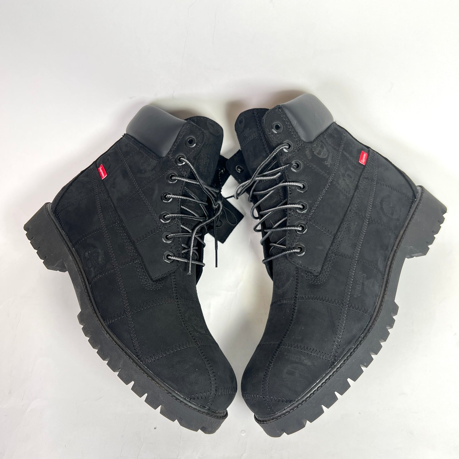Supreme x Timberland FW25 Patchwork 6" Premium Waterproof Boots