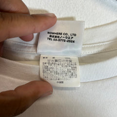 Bape White Camo Head T-shirt Size XL