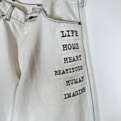 Number (N)ine Poem Jeans Size 3x32