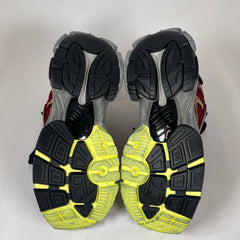 Balenciaga Red/Fluorescent Yellow Runners Size 41