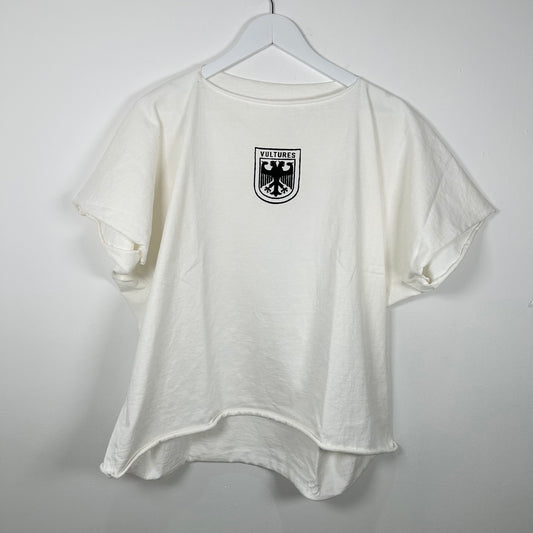 Vultures White Logo T-Shirt Size 1