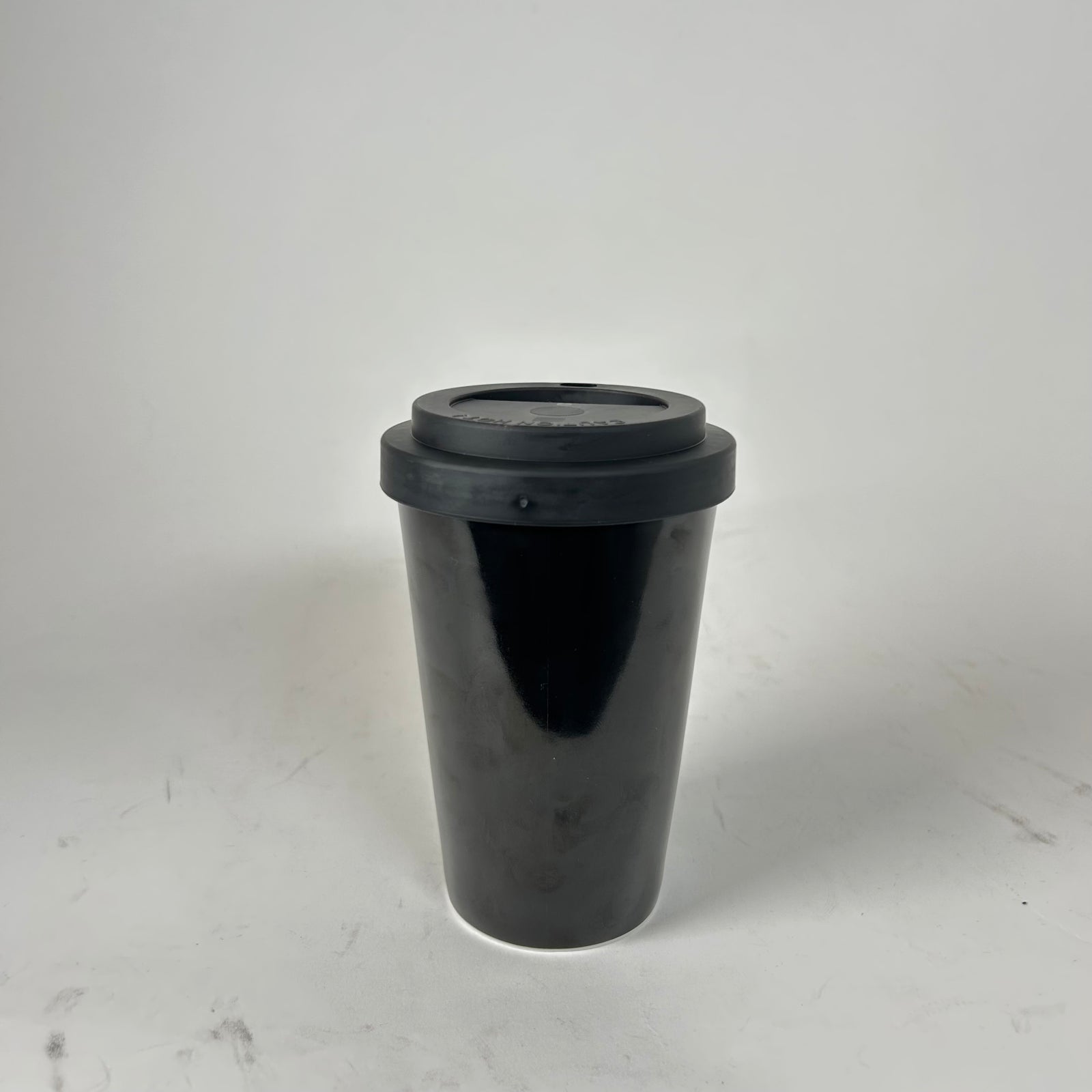 Balenciaga Black Logo Porcelain Coffee Cup