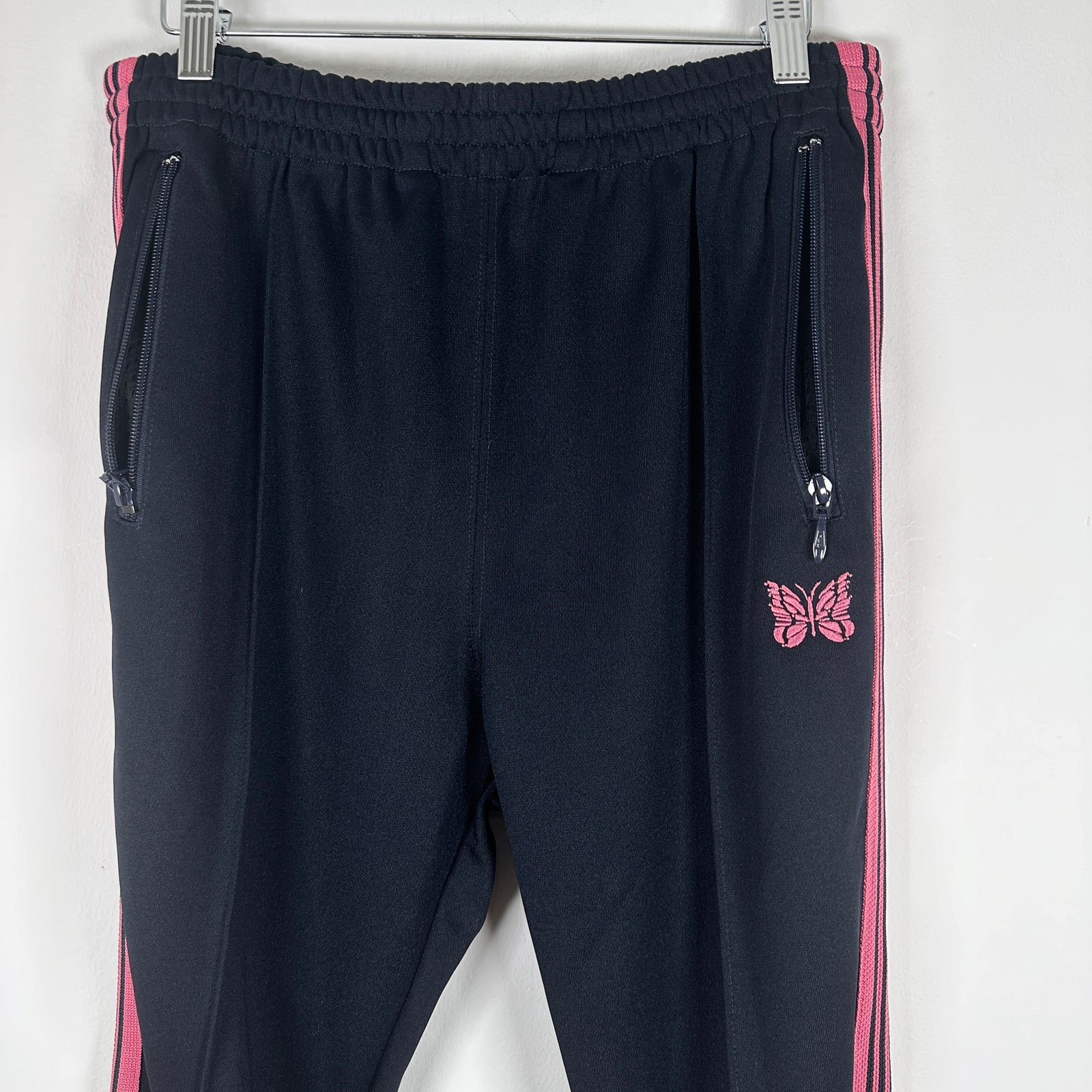 Needles Navy/Pink Track Pants Size X-Large