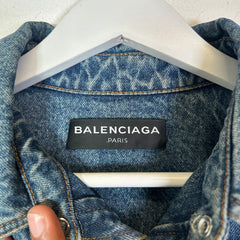 Balenciaga SS17 Western Denim Shirt
