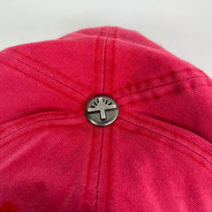 Vertabrae Washed Red Vintage Logo Snapback