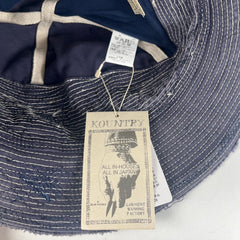 Kapital Dark Boro Jean Bucket Hat
