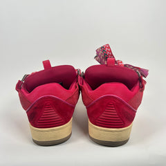 Lanvin Red Curb Sneaker Size 40