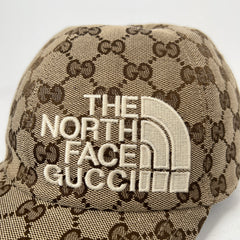 Gucci x The North Face Beige GG Monogram Hat Size M
