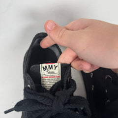 MMY Black Low Top Sneaker Size 40