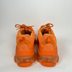 Balenciaga Orange Triple S Size 10