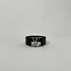 Louis Vuitton Black Hockenheim Monogram Eclipse Bracelet