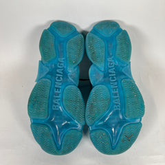 Balenciaga Teal Triple S Sneaker Size 43