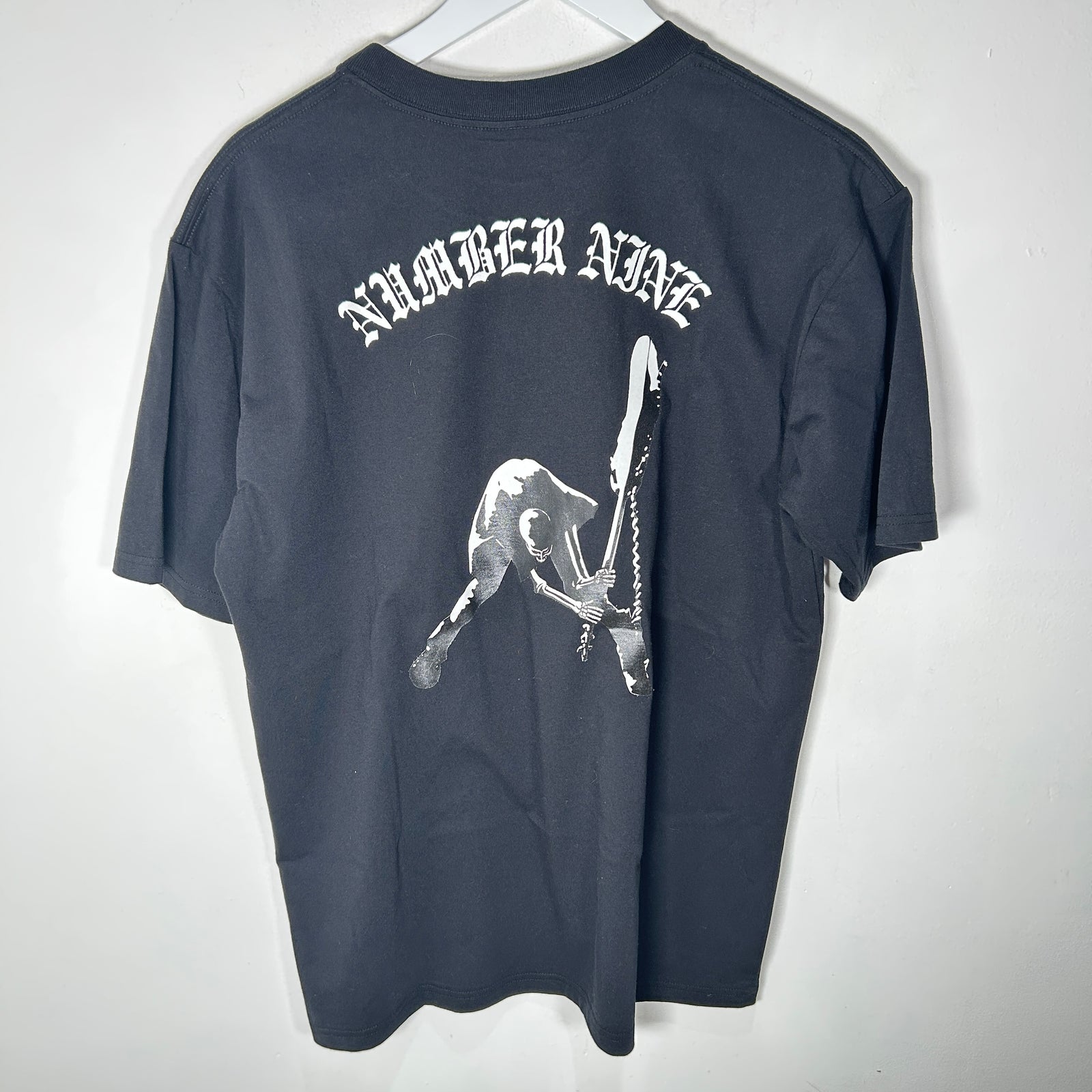 Number (N)ine Black Double Skull T-Shirt Size 4