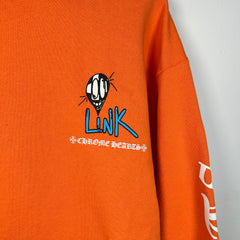 Chrome Hearts Link & Build Orange Hoodie Size XL