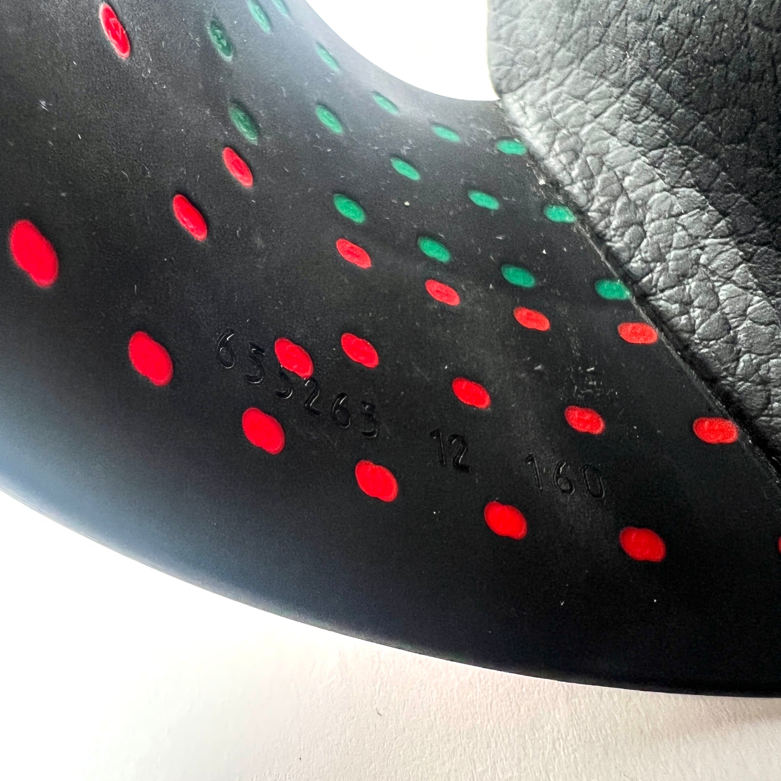 Gucci Tricolor Web Interlocking G Pool Slides