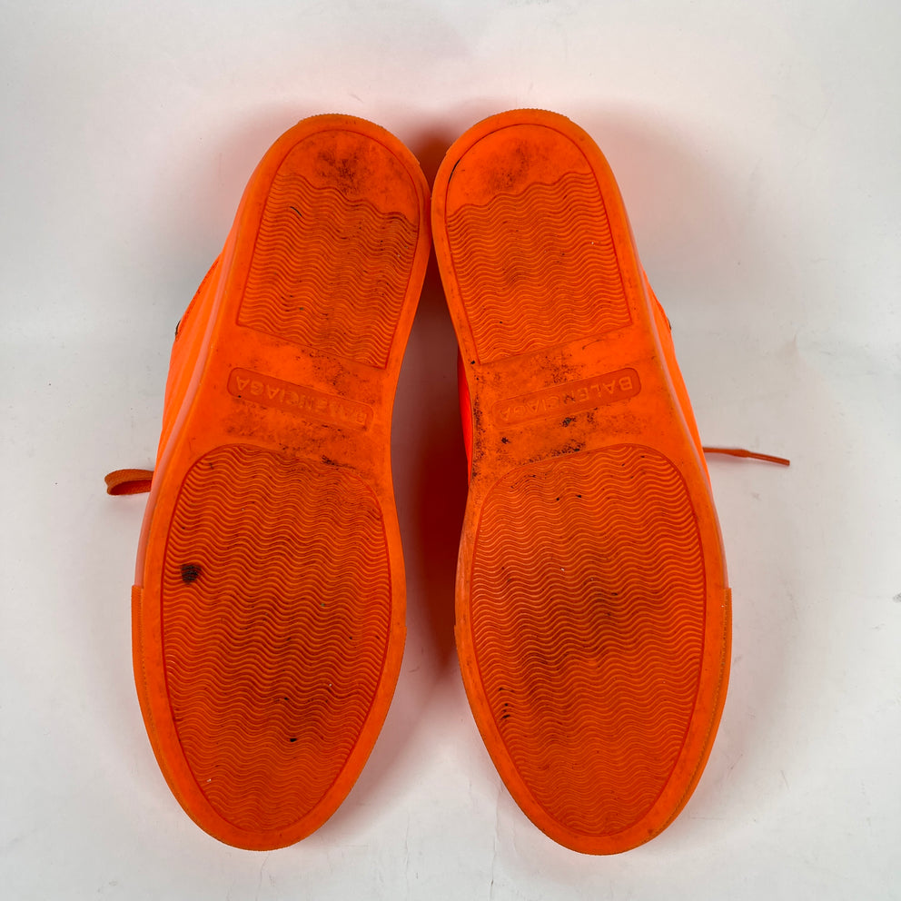 Balenciaga Neon Orange Arenas Size 40