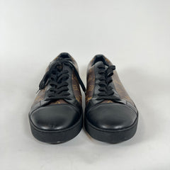 Louis Vuitton Brown/Black Match Up Sneakers LV 9.5