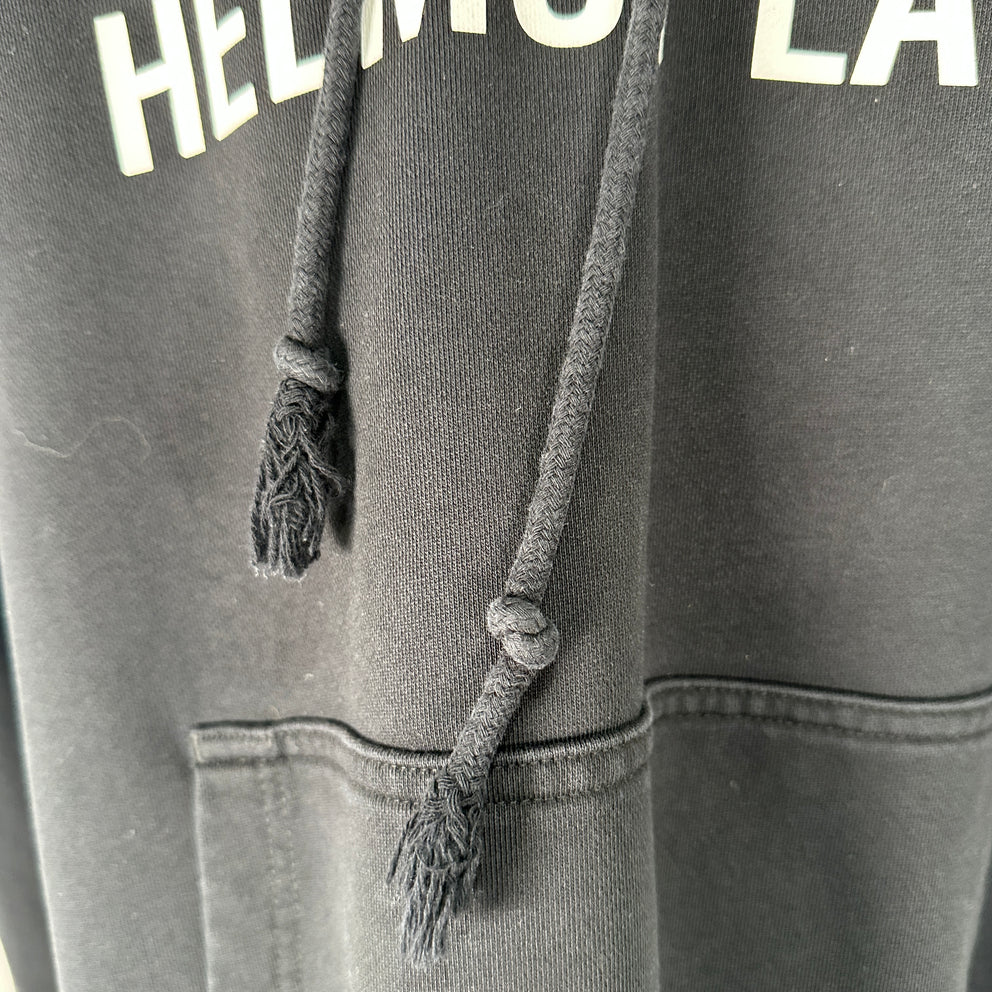Helmut Lang Logo Hoodie Size XL