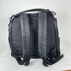 Lanvin Black Travel Patches Backpack