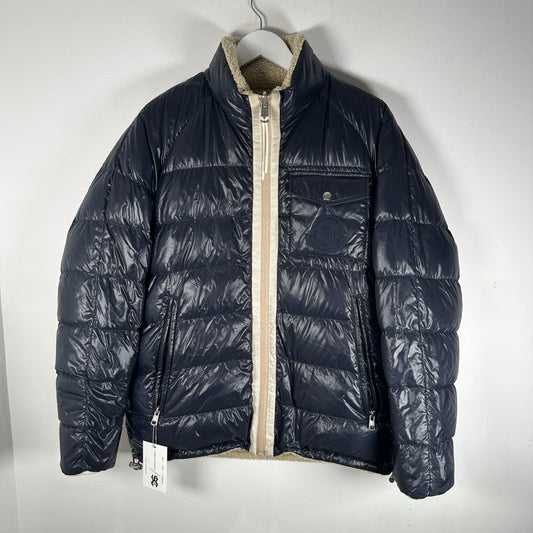 Moncler Navy Reversible Puffer Size M