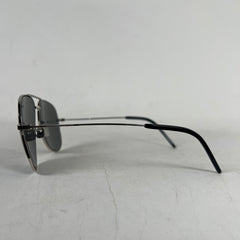 Saint Laurent Black Tinted Aviator Sunglasses