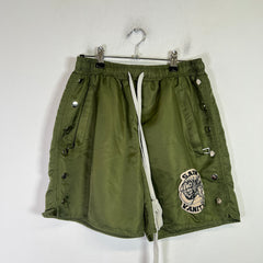 Saint Vanity Nylon Button Shorts