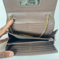 Gucci Ophida GG Wallet On Chain Bag