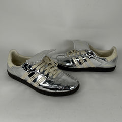 Adidas x Wales Bonner Metallic Silver Samba Sneaker Size 10
