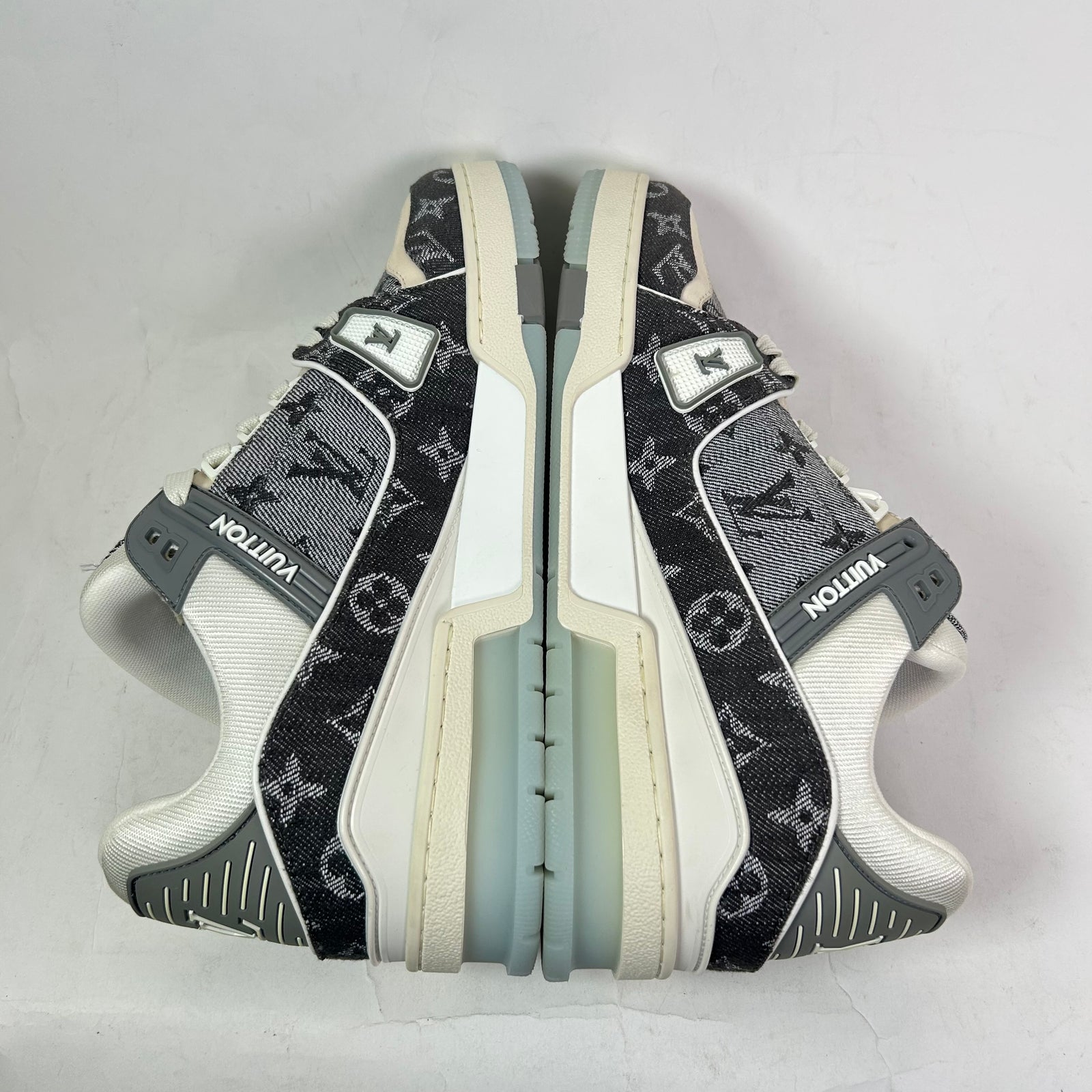 Louis Vuitton Denim Monogram LV Trainer