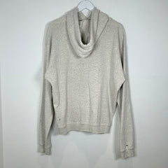 John Elliot Distressed Grey Hoodie Size L