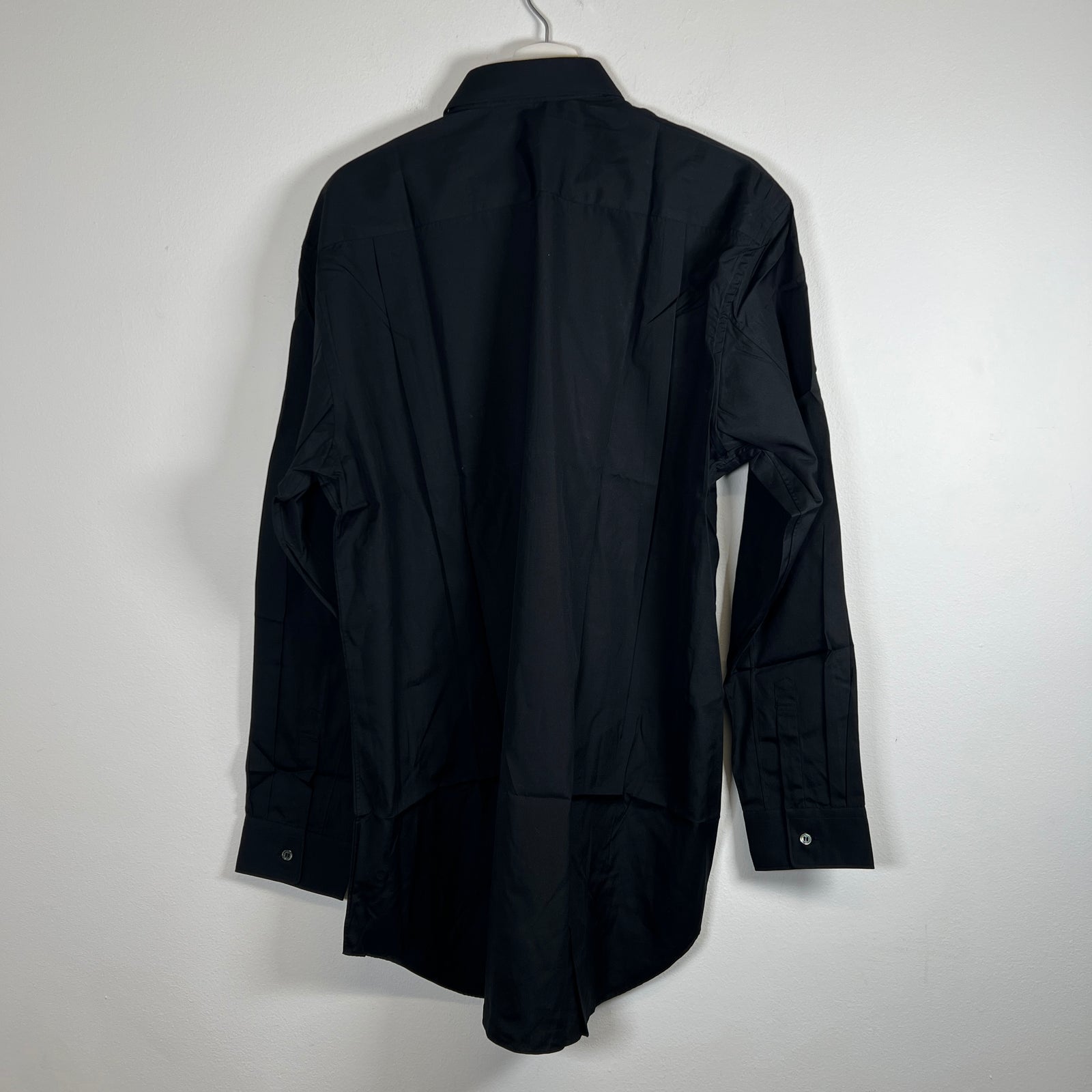 CDG Play Black Button Up Shirt Size 2XL