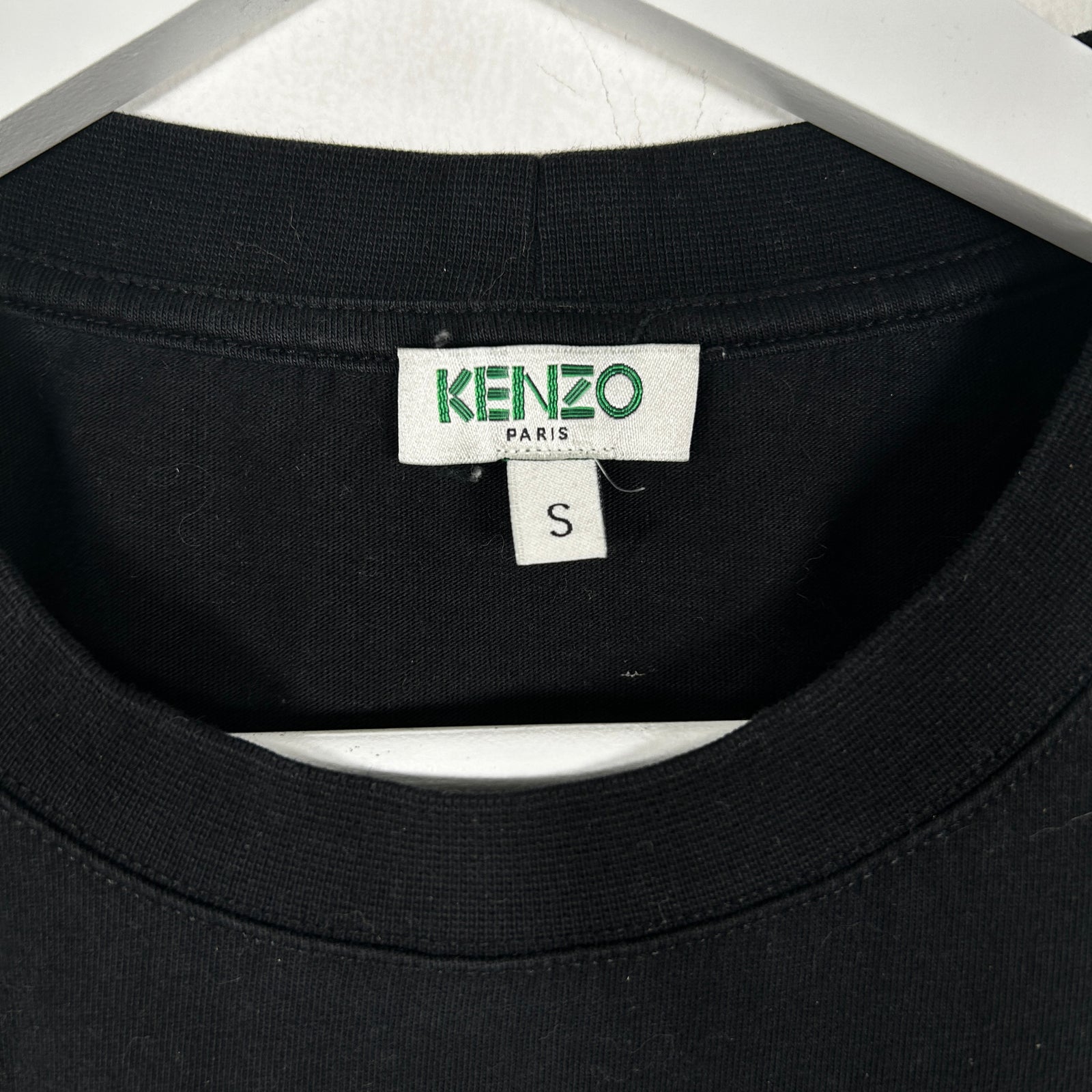 Kenzo Eye Print Black T-Shirt Size S