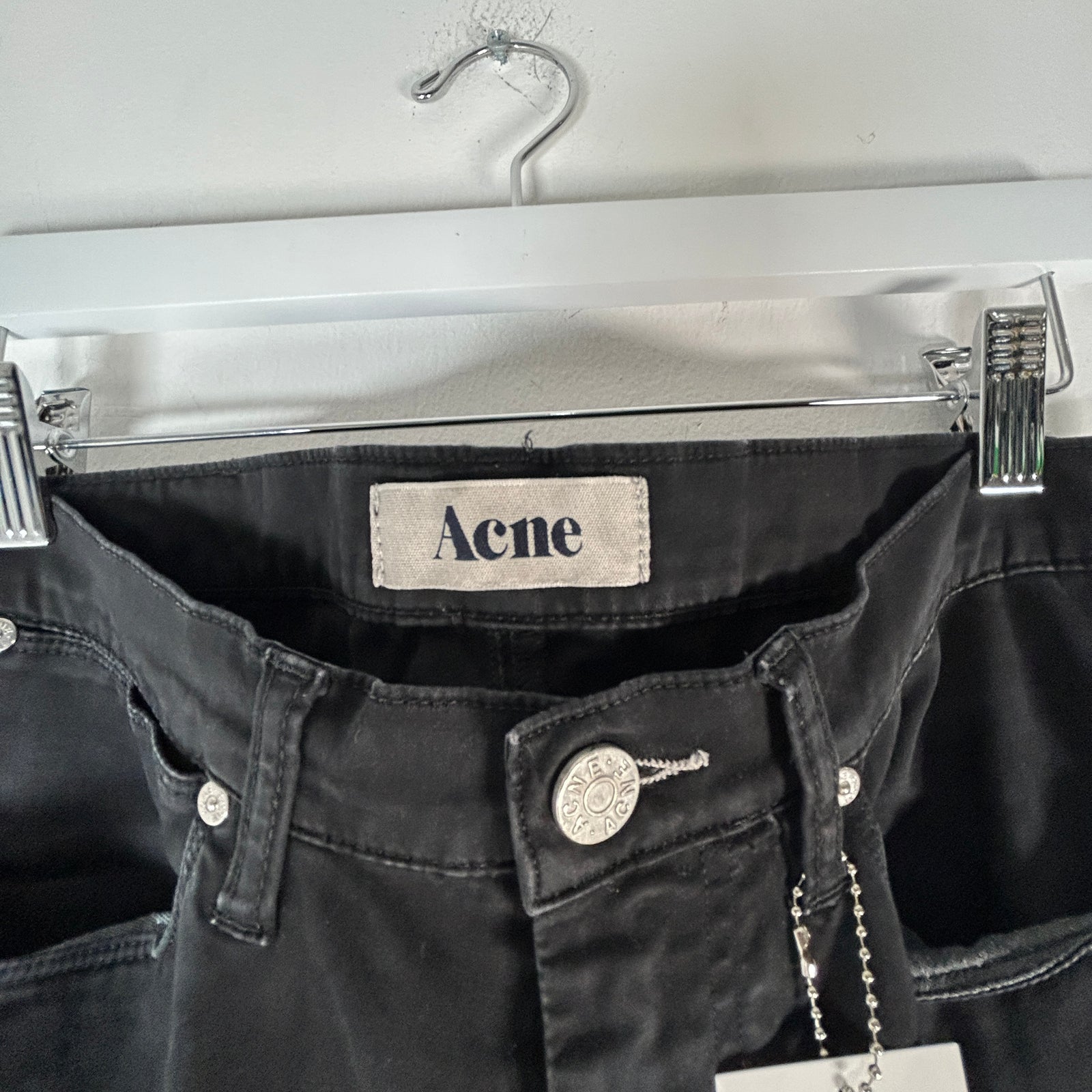 Acne Studios Black Jeans Size 31x34