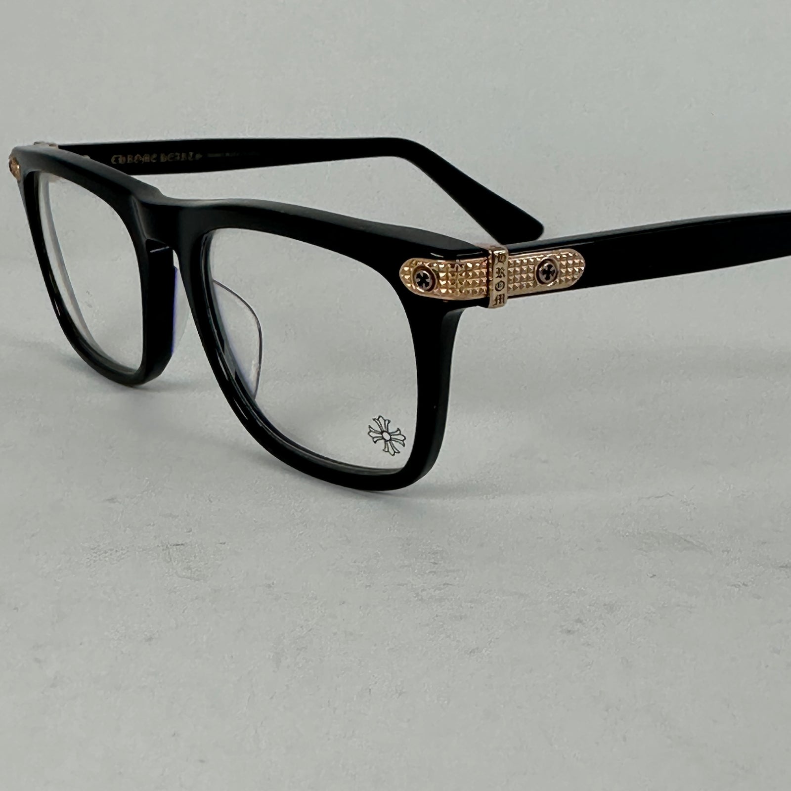 Chrome Hearts 'BEAU NER' Clear Frame Glasses