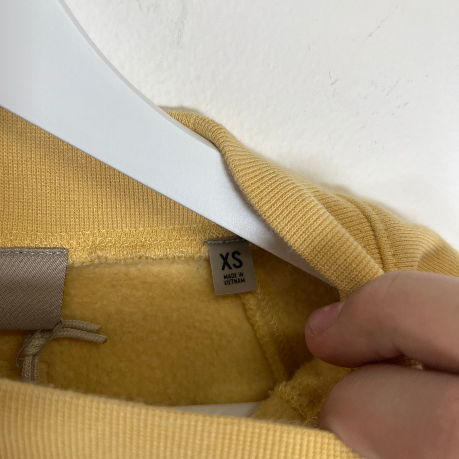 Essentials Yellow Crewneck Size XS