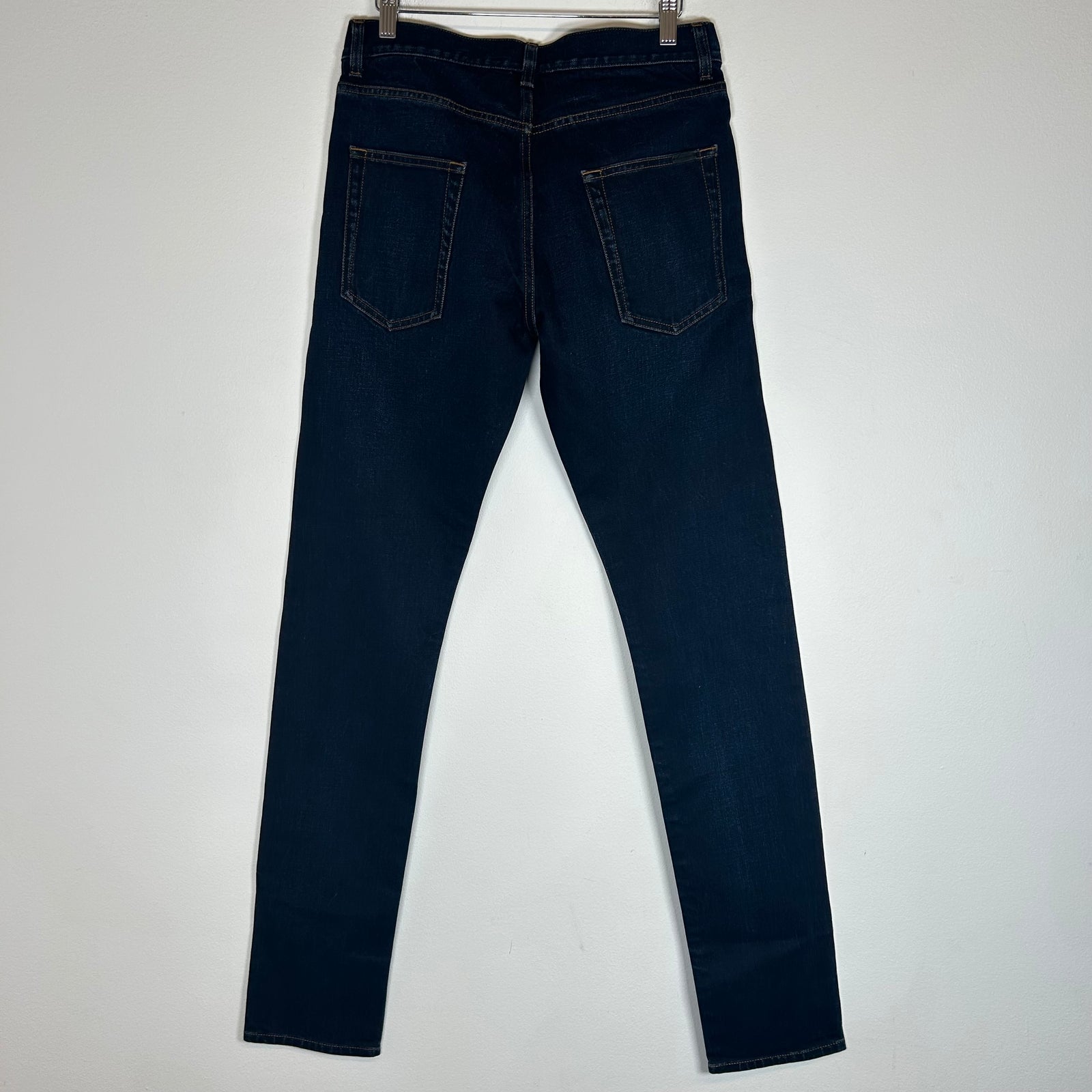 Saint Laurent D02 Dark Blue Selvedge Jeans Size 31