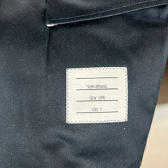 Thom Browne Navy 4-Bar Blazer Size 0