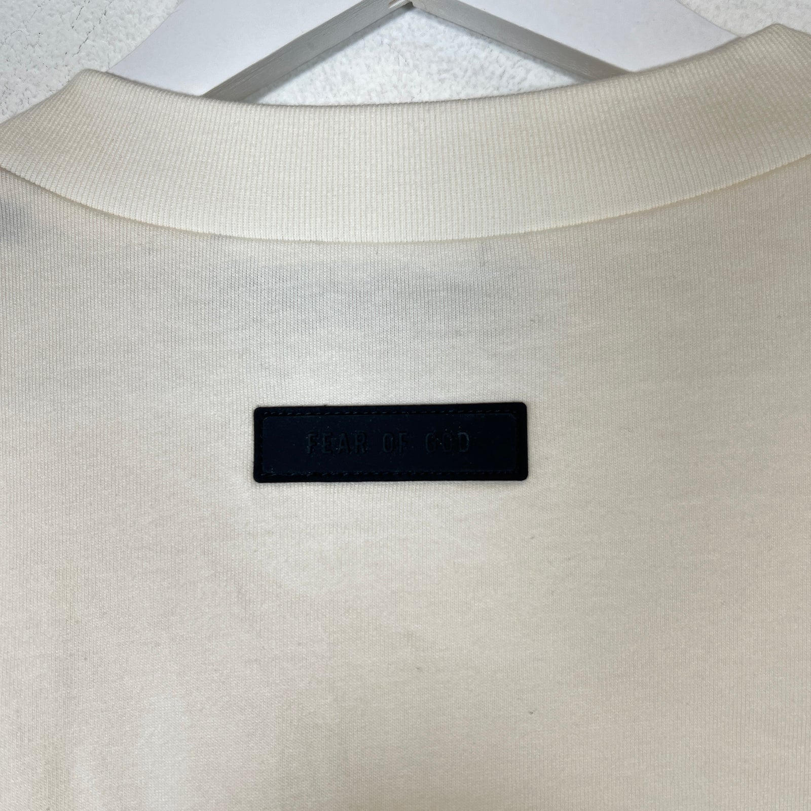 Fear of God Cream Essentials Tee Size M