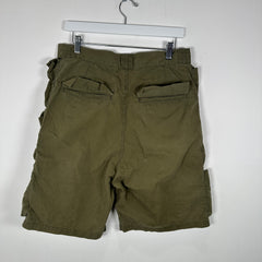 Kapital Army Green Cargo Shorts Size 32