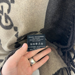 Gucci Cashmere Throw Blanket